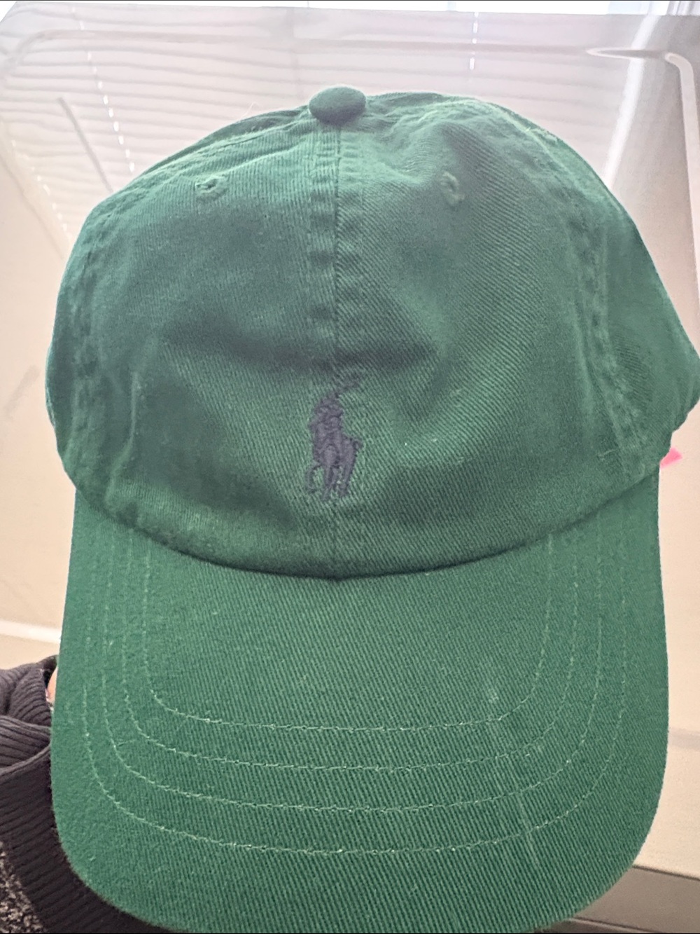 Polo by Ralph Lauren Dark Green Embroidered Polo Player Baseball Cap
